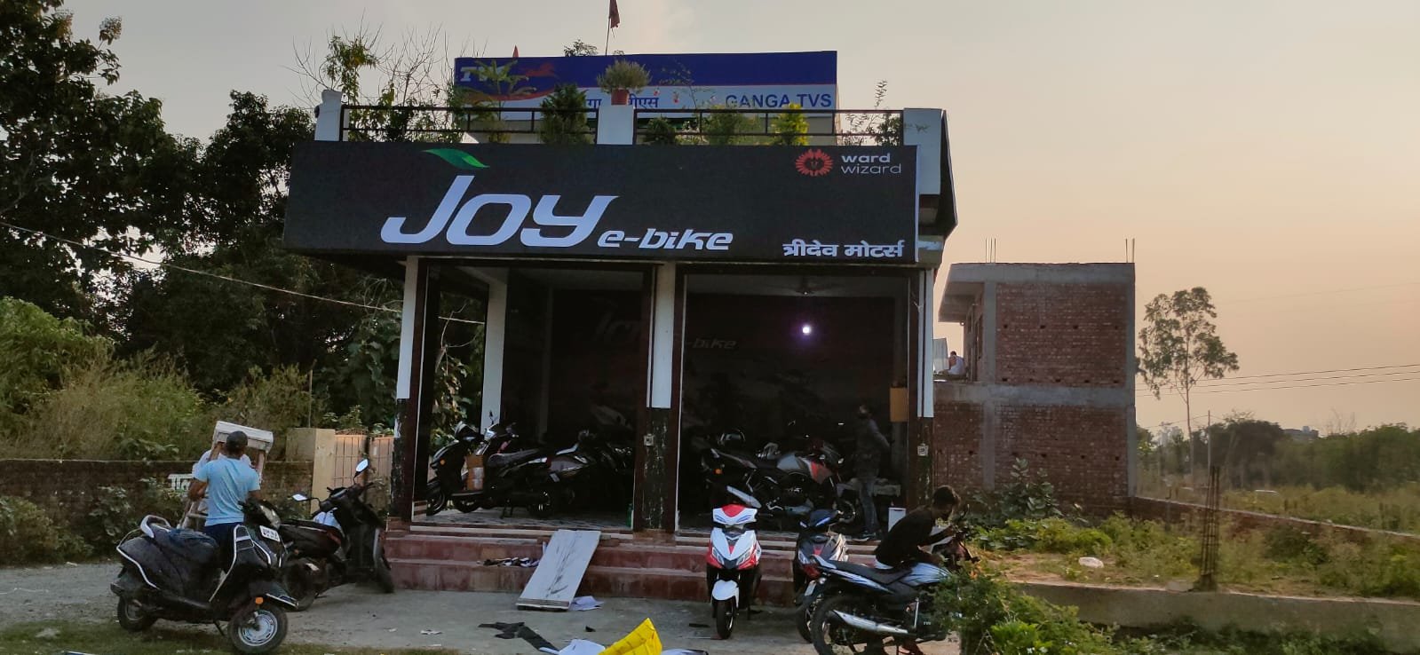Joy e-bike Showroom 3D LED Sign